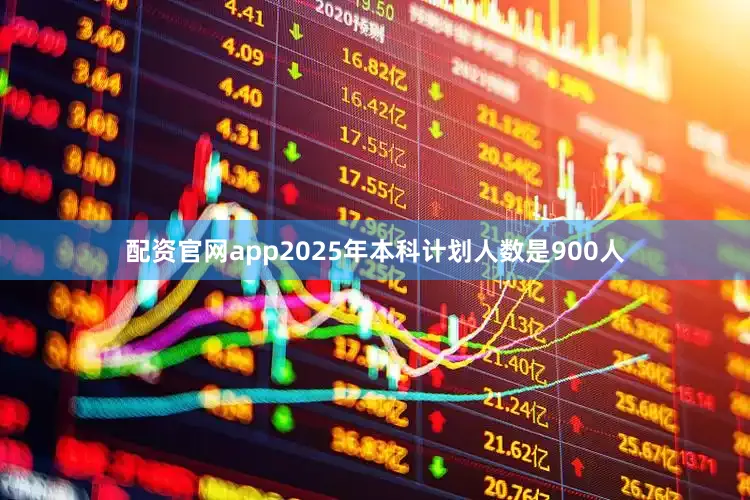 配资官网app2025年本科计划人数是900人
