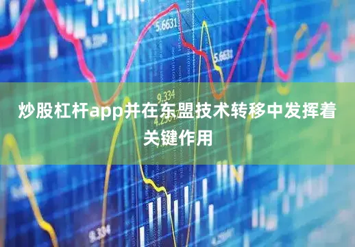 炒股杠杆app并在东盟技术转移中发挥着关键作用